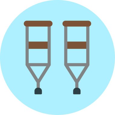 Test tüpleri. Web simgesi basit illüstrasyon