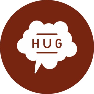 Bir kalbin karikatür simgesinin vektör çizimi