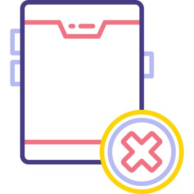 Hata. Web simgesi basit tasarım