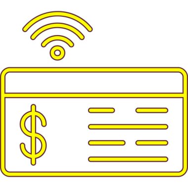 Dolar işareti simgesi, beyaz arkaplanda vektör illüstrasyon tasarımı