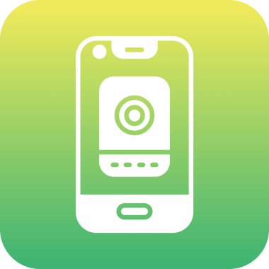 Cep telefonu vektör çizimi