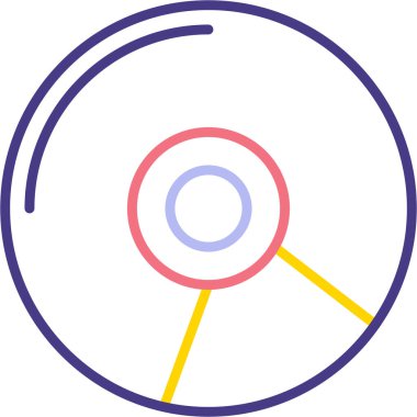 seo modern simgesinin vektör illüstrasyonu