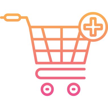 Alışveriş arabası. Basit tasarım