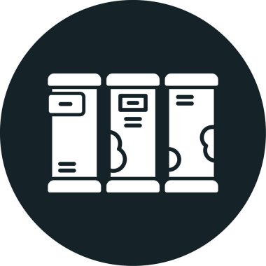 Modern simgenin vektör illüstrasyonu