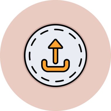 seo modern simgesinin vektör illüstrasyonu