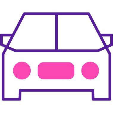 Araba yıkama. Basit tasarım.