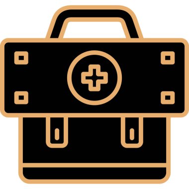 evrak çantası simgesi vektör illüstrasyon tasarımı