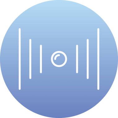 Müzik simgesinin vektör illüstrasyonu