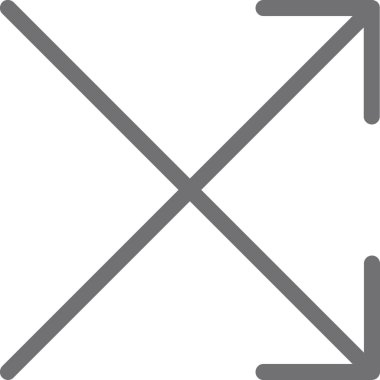 Yön ok ikonu vektör illüstrasyonu