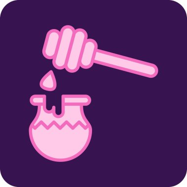 sihirli top simgesi, vektör illüstrasyonu