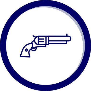 silah vektör simgesi kolayca değiştirebilir ya da düzenleyebilir