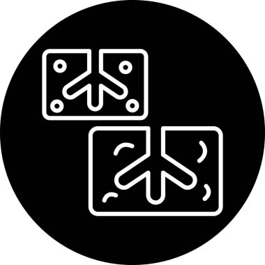 Gıda simgesinin vektör illüstrasyonu