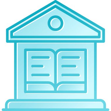 bina simgesi, vektör illüstrasyon tasarımı