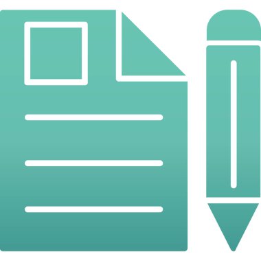 belge simgesi vektör illüstrasyonu