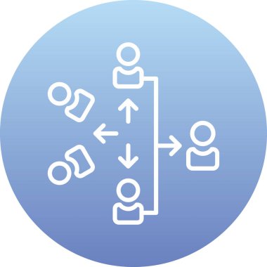 şebeke. Web simgesi basit illüstrasyon