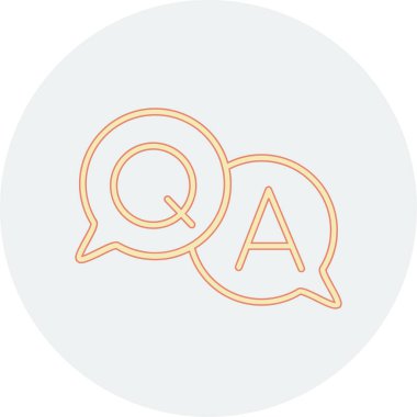 Moda Biçimli Sohbet Simgesi İzole Arkaplan