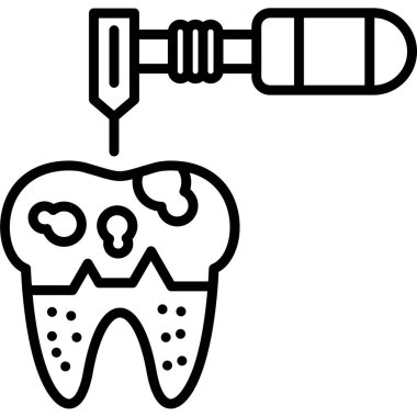dişçi bakım simgesi