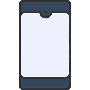 Akıllı telefon simgesi. Basit tasarım