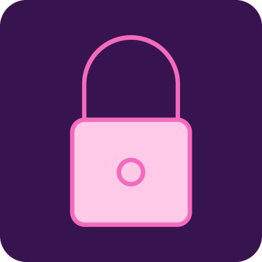 ikon vektör illüstrasyonunu kilitle