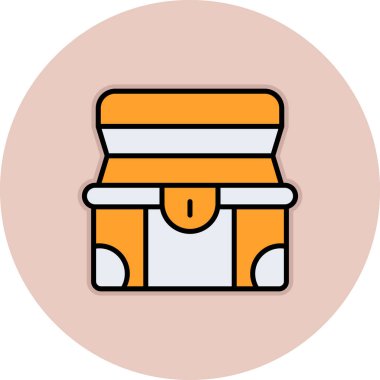 Vektör illüstrasyonu, simge ögesi arkaplanı