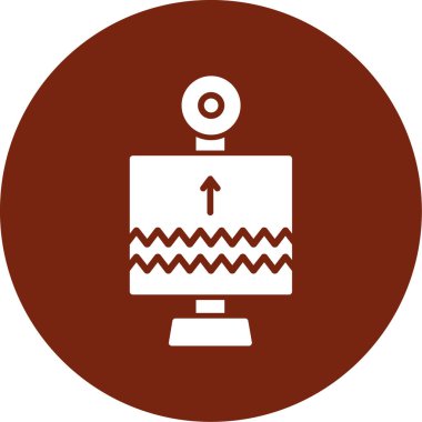 seo modern simgesinin vektör illüstrasyonu