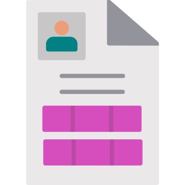 kart simge vektör çizim