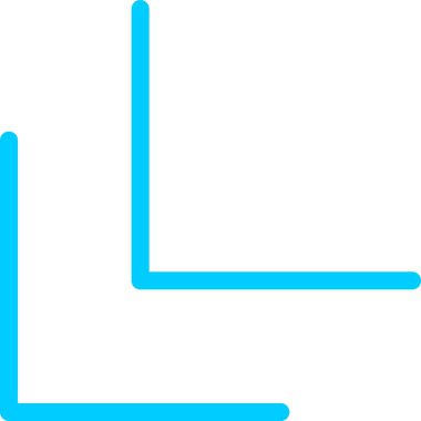 Düz biçimli ok yönü sağ simgesi