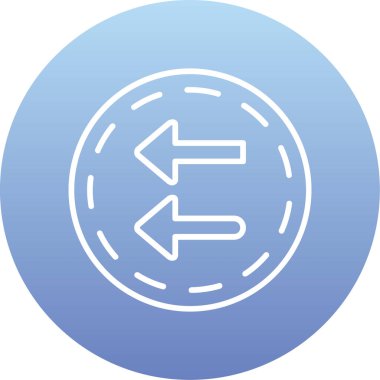 Ok. Web simgesi basit tasarım