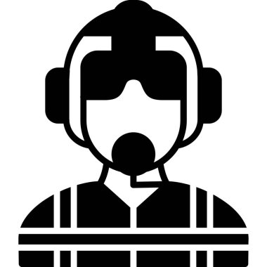 asker simgesi vektör illüstrasyonu