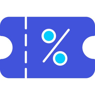 yüzde işareti vektör illüstrasyonu