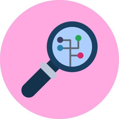 analiz araştırma büyüteç simgesi