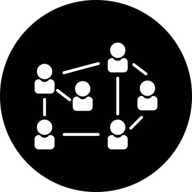 seo modern simgesinin vektör illüstrasyonu