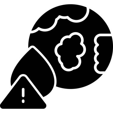 Gıda simgesinin vektör illüstrasyonu