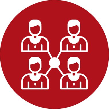 Takım simgesi, vektör illüstrasyonu