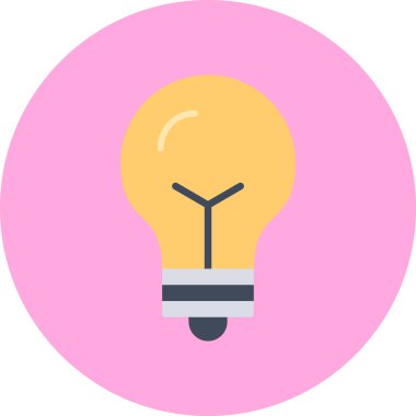 Bir lambanın vektör illüstrasyonu