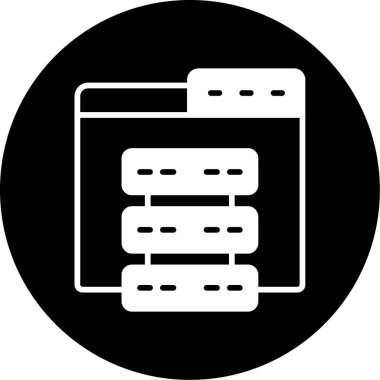 seo modern simgesinin vektör illüstrasyonu