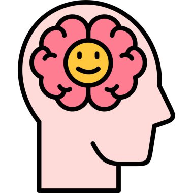 beyin zihin fikri simgesi