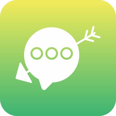 Benzersiz hava balonu vektör simgesi