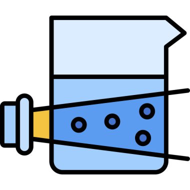 boya fırçası renk simgesi, resimleme, vektör, izole edilmiş
