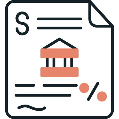 Banka binası. Basit tasarım