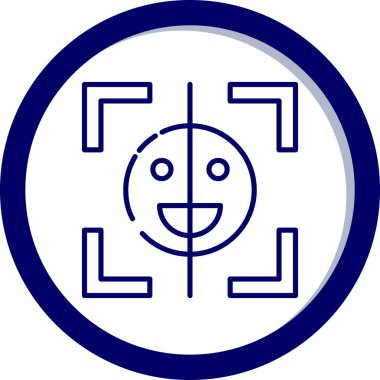 Göz. Web simgesi basit illüstrasyon