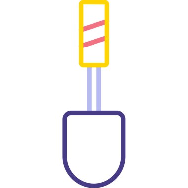 Modern b 'nin vektör illüstrasyonu eksik simgesi