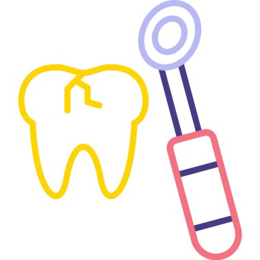 Diş sağlığı simgesi, özet biçimi