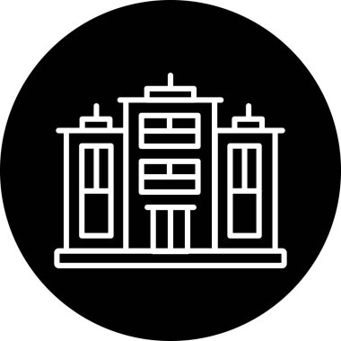 Yapı simgesinin vektör illüstrasyonu