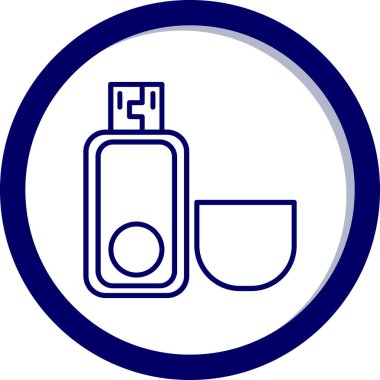 Basit simge, mataranın vektör illüstrasyonu