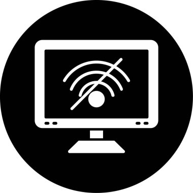 wifi vektör düz simge