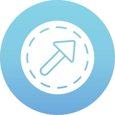 ok simgesi vektör illüstrasyonu