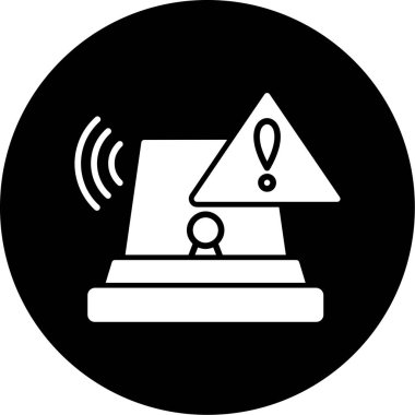 Modern simgenin vektör illüstrasyonu