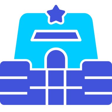 Bir noel simgesinin vektör illüstrasyonu