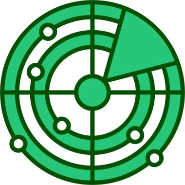 Hedef. Web simgesi basit illüstrasyon